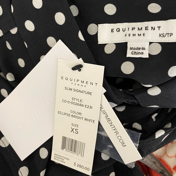 Equipment Femme Slim Signature Silk Shirt - Picture 5 of 7